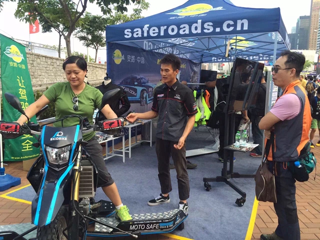 香港电单车节,安路,skidbike，hit-air,摩托车