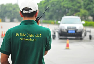 夏晖物流,SKIDCAR,模拟侧滑车,安路,防御性驾驶,驾驶培训,安路