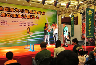 天津车展,skidcar,easydrift,侧滑车,飘易环,安路,苏华龙