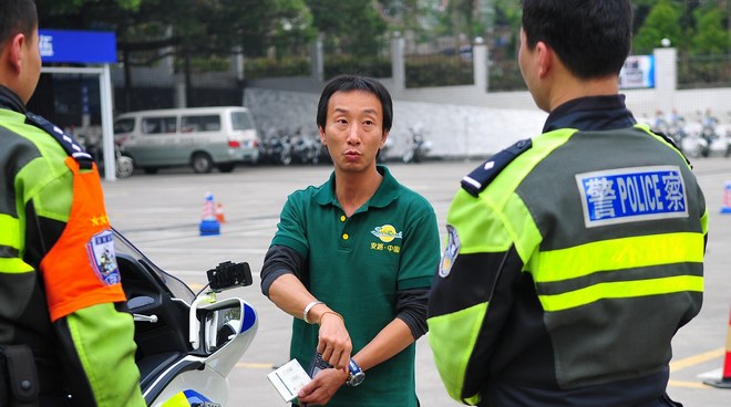 安路,驾驶安全培训,skidbike,警务摩托培训,摩托培训,深圳机动大队